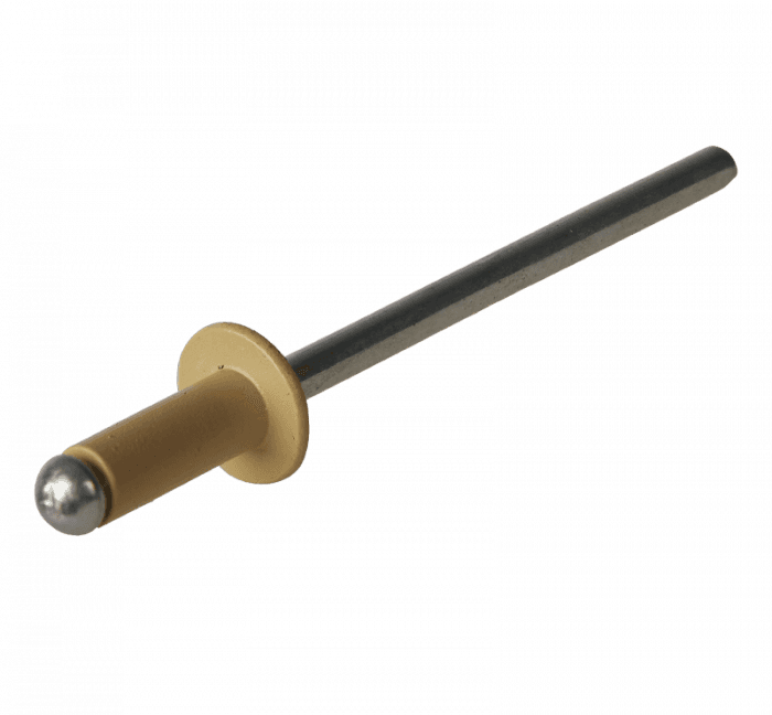 Apex Rivet - Alu/Steel 3.2x7.0mm - Sandbank