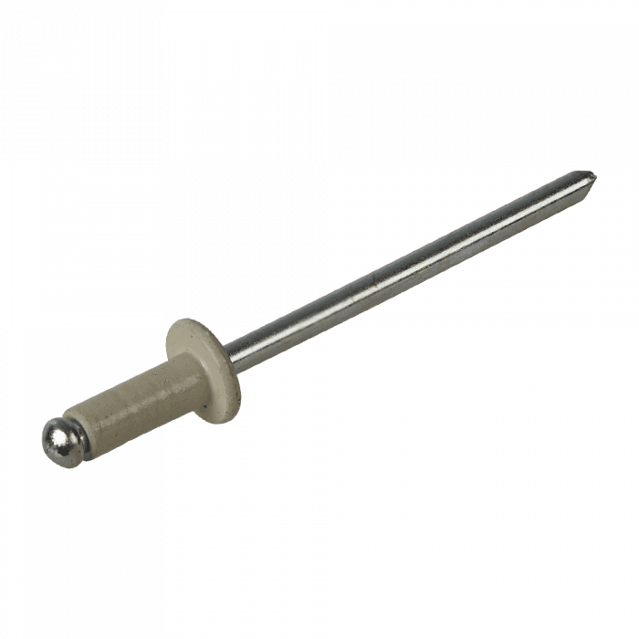 Apex Rivet - Alu/Steel 3.2x7.0mm - Shale Grey