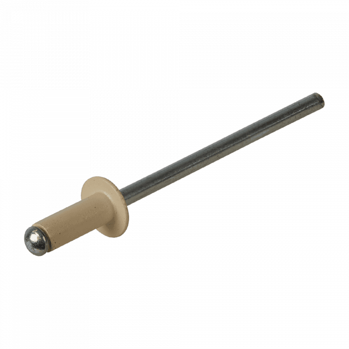 Apex Rivet - Alu/Steel 3.2x7.0mm - White Birch