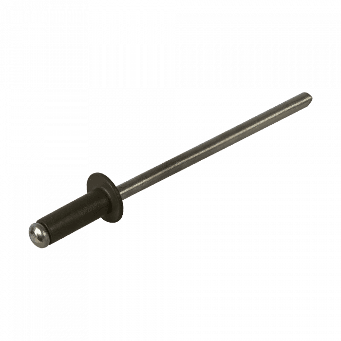 Apex Rivet - Alu/Steel 3.2x7.0mm - Woodland Grey