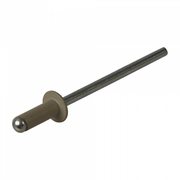 Apex Rivet - Alu/Steel 3.2x8.6mm - APO Grey