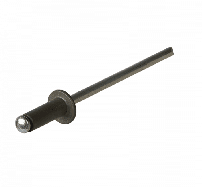 Apex Rivet - Alu/Steel 3.2x8.6mm - Basalt