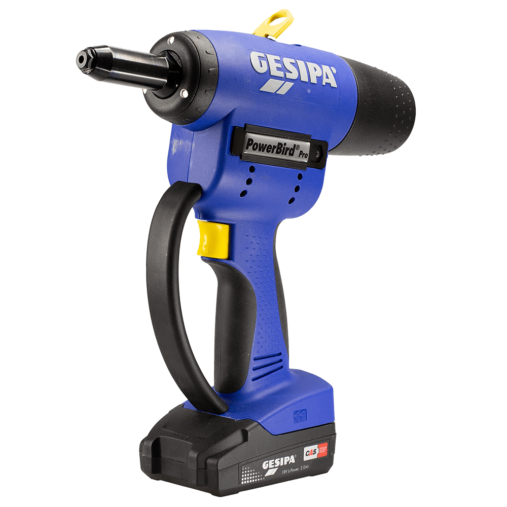Gesipa Powerbird® Pro Gold Edition CAS Rivet Gun Kit
