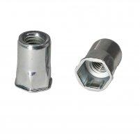 Apex Rivet Nut SS304 TH HHex Body M8