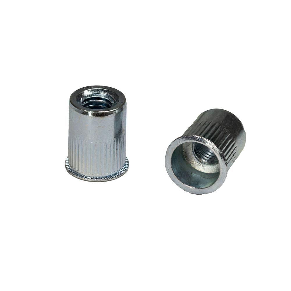 Apex Rivet Nut Aluminium Rib Thin Head M4