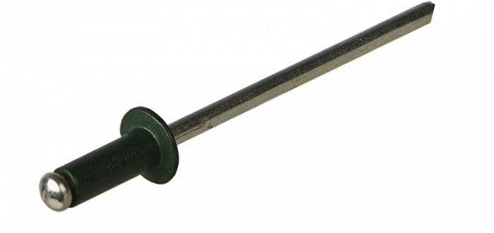 Apex Rivet - Alu/Steel 4.0x10.8mm - Cottage Green