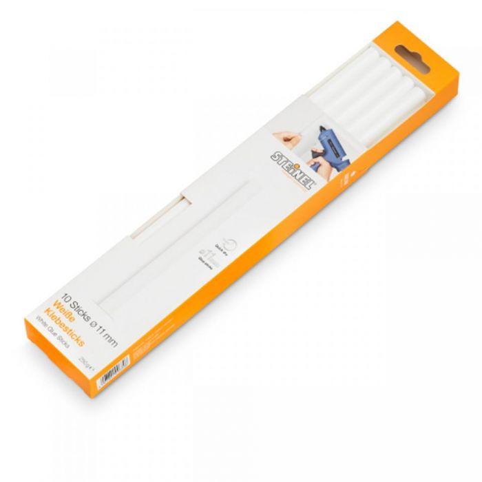 Steinel Glue Sticks White 250mm (Pkt 10)