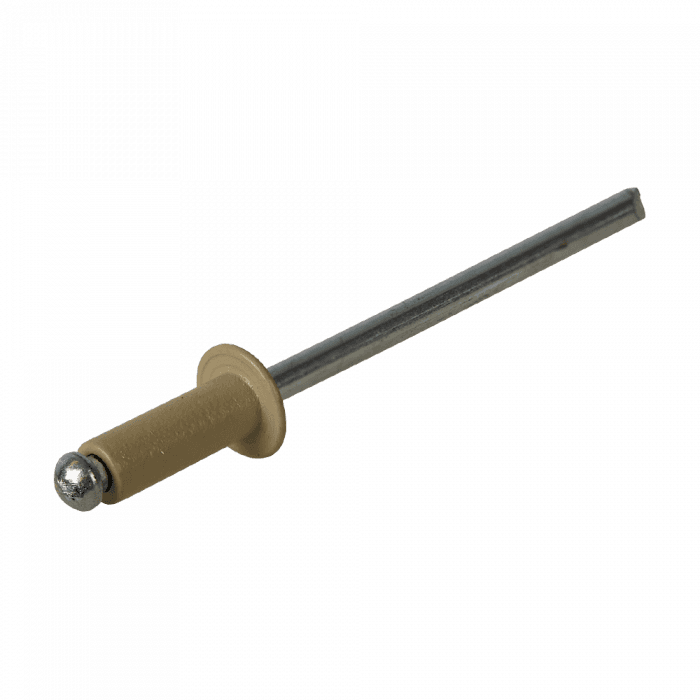 Apex Rivet -Alu/St 3.2x10.2mm Stone Beige